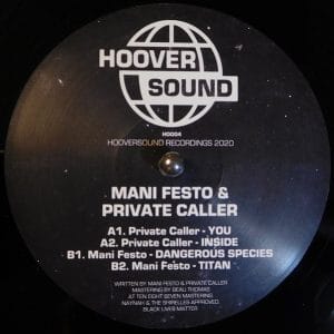Private Caller & Mani Festo - Hooversound Presents: Private Caller & Mani Festo Vinyl