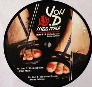 Von D - Miss Maui / Moon Eclipse Vinyl