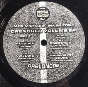 Jack Michael & Inner Zone - Drenched Volume EP Vinyl