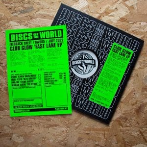 Various - Club Glow Fast Lane EP Vinyl