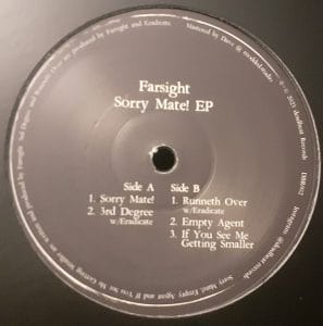 Farsight - Sorry Mate! EP Vinyl