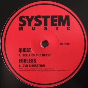 Conquest & Egoless - Belly Of The Beast / Dub Liberation Vinyl