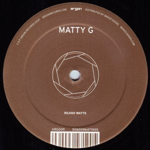 Matty G - 50,000 Watts Vinyl