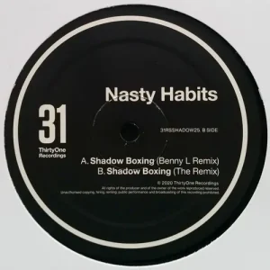 Nasty Habits - Shadow Boxing (Benny L Remix) / Shadow Boxing (The Remix) Vinyl