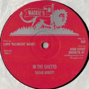 Sugar Minott & Calabash & Fourth Generation Band - In The Ghetto / Zion Land Vinyl