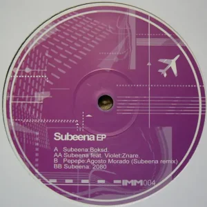 Subeena - Subeena EP Vinyl