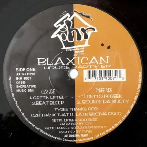 Blaxican - House Party EP Vinyl
