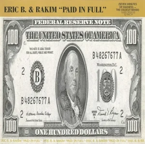 Eric B. & Rakim - Paid In Full (Seven Minutes Of Madness - The Coldcut Remix) Vinyl