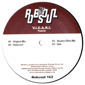 Tommy Vicari jnr - Pascià Vinyl