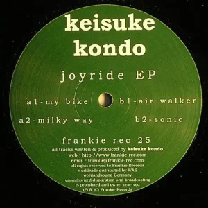 Keisuke Kondo - Joyride EP Vinyl