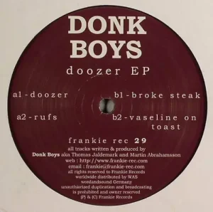 Donk Boys - Doozer EP Vinyl