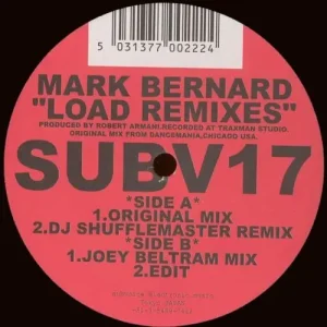 Mark Bernard - Load Remixes Vinyl