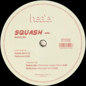 Squash - Satisfy Me Vinyl
