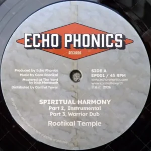 Rootikal Temple - Spiritual Harmony / Never Give Up Vinyl