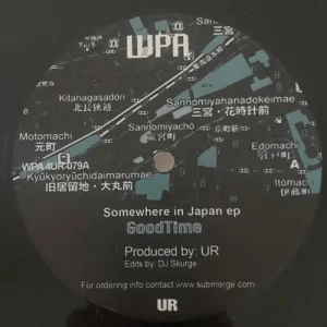 Underground Resistance - Somewhere In Japan EP Vinyl