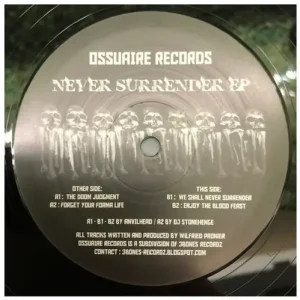 Anvil Head & DJ Stonehenge - Never Surrender EP Vinyl