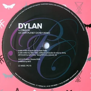 Dylan - Crimson / Dark Planet (Donny Remix) Vinyl