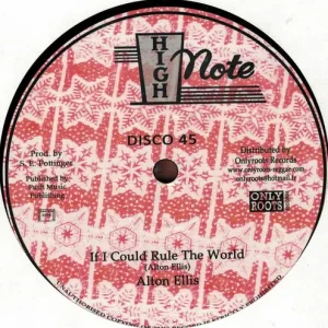 Alton Ellis & The Soul Syndicate - If I Could Rule The World / Lava Vinyl