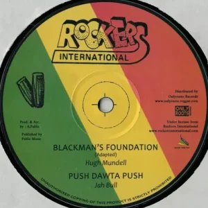Hugh Mundell - Blackman's Foundation / Stop Them Jah Vinyl
